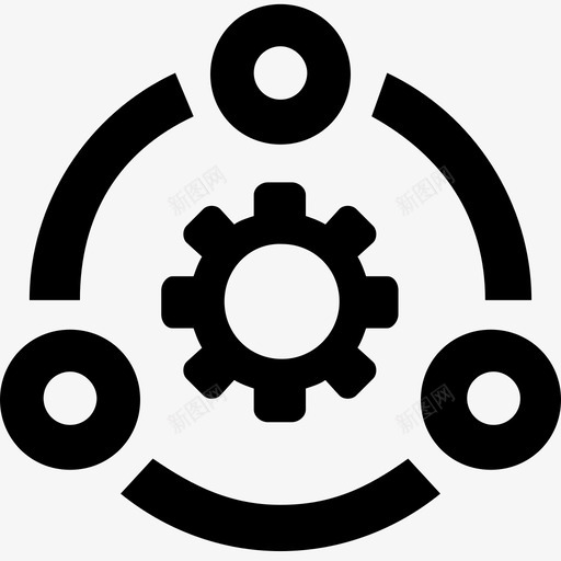 流程自动化svg_新图网 https://ixintu.com 流程 自动化