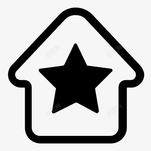 导航关注房源svg_新图网 https://ixintu.com 导航 关注 房源