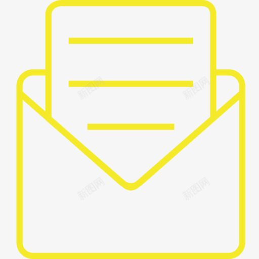 已读信息打开信封svg_新图网 https://ixintu.com 已读 信息 打开 信封