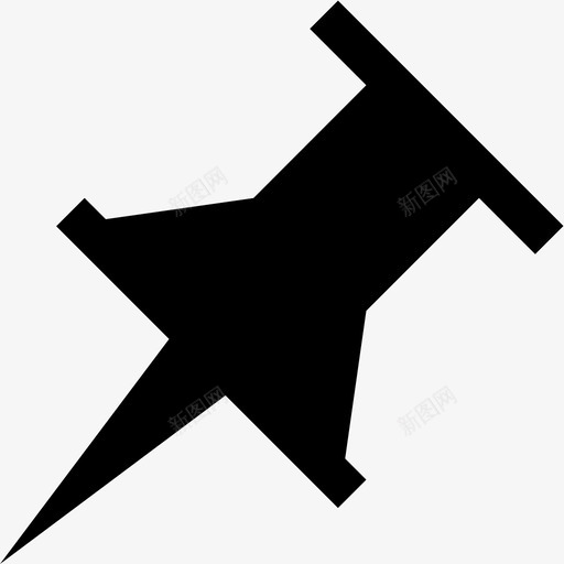 图钉面svg_新图网 https://ixintu.com 图钉