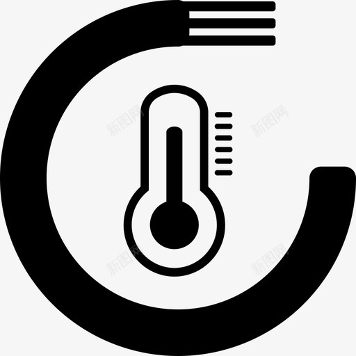温度传感器svg_新图网 https://ixintu.com 温度 传感器