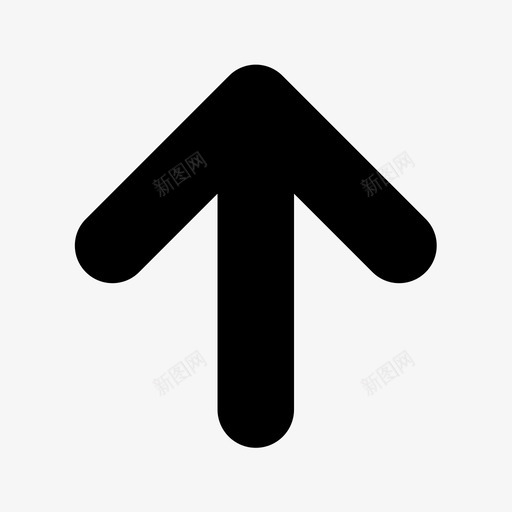 爱币上箭头svg_新图网 https://ixintu.com 爱币 箭头