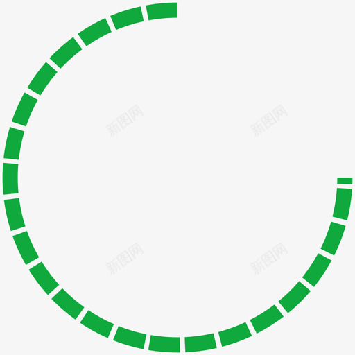 绿圈内环svg_新图网 https://ixintu.com 绿圈 内环
