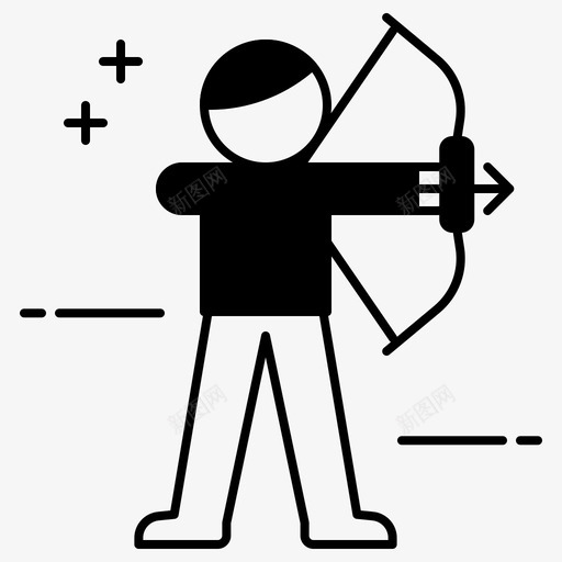archerysvg_新图网 https://ixintu.com 精美 手绘