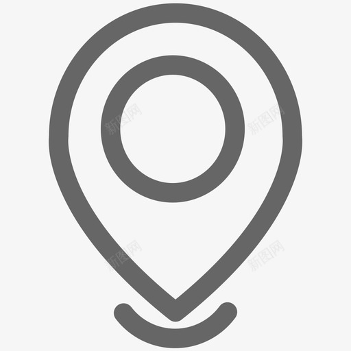 定位灰色svg_新图网 https://ixintu.com 定位 灰色