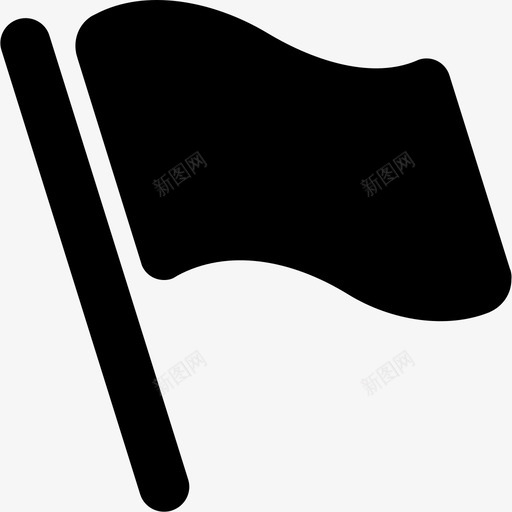 2旗子实心svg_新图网 https://ixintu.com 旗子 实心