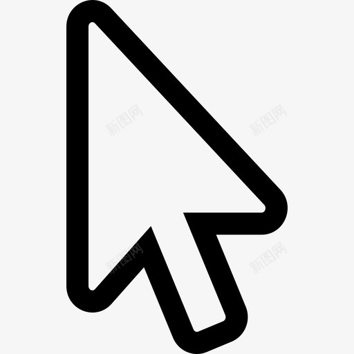 mousepointersvg_新图网 https://ixintu.com 线性 简约 手绘