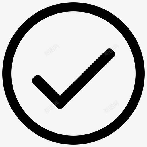 checkcirclesvg_新图网 https://ixintu.com 线性 简约 手绘