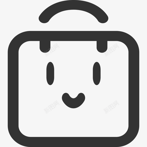 底部标签商城未选中svg_新图网 https://ixintu.com 底部 标签 商城 选中