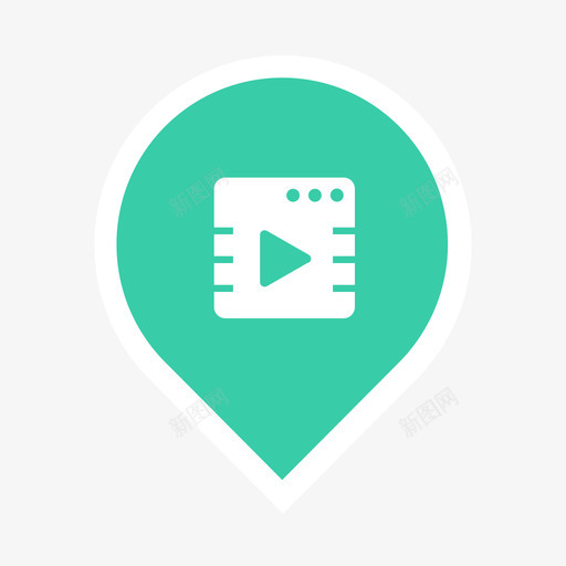 视频通道标记绿色svg_新图网 https://ixintu.com 视频 通道 标记 绿色