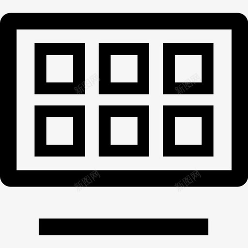 电视墙svg_新图网 https://ixintu.com 电视墙