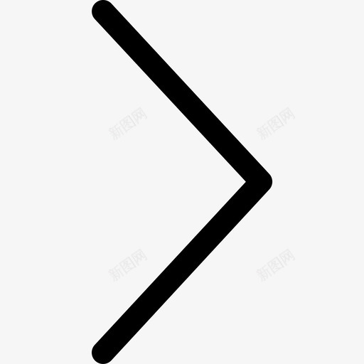 084箭头向右下一页细svg_新图网 https://ixintu.com 箭头 右下 一页