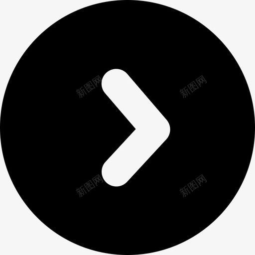 底色箭头右svg_新图网 https://ixintu.com 底色 箭头 填充