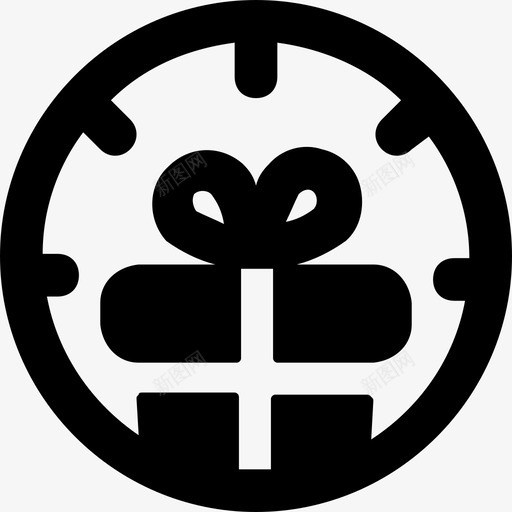 icon24打卡领礼物svg_新图网 https://ixintu.com 打卡 礼物