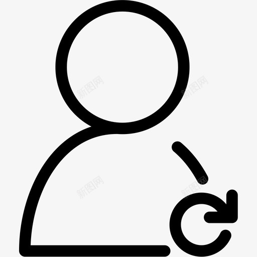 常用互联网用户svg_新图网 https://ixintu.com 常用 互联网 用户