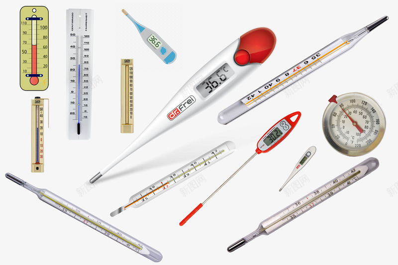 温度计1png免抠素材_新图网 https://ixintu.com 温度计