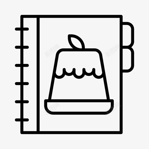 帕纳科塔甜点欧洲svg_新图网 https://ixintu.com 帕纳科 意大利 甜点 欧洲 食谱