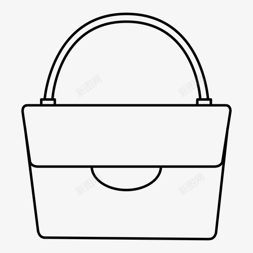 手提包时装钱包svg_新图网 https://ixintu.com 手提包 时装 钱包