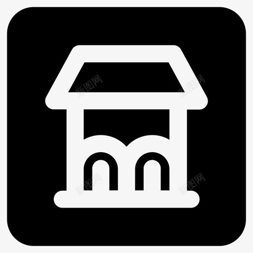 露台壁龛建筑svg_新图网 https://ixintu.com 花园 露台 壁龛 建筑