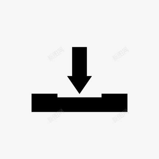 下载图标箭头向下svg_新图网 https://ixintu.com 下载 图标 箭头 向下 保存
