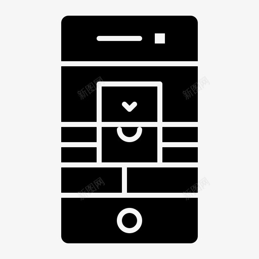 通话通讯智能手机svg_新图网 https://ixintu.com 智能 手机 通话 通讯 视频 网络 摄像头