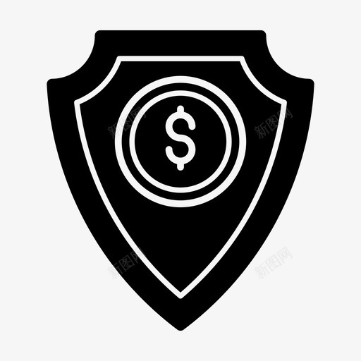 金融安全商业保险商业安全svg_新图网 https://ixintu.com 金融 安全 商业 商业保险 保护 保护金 众筹 图标 集合