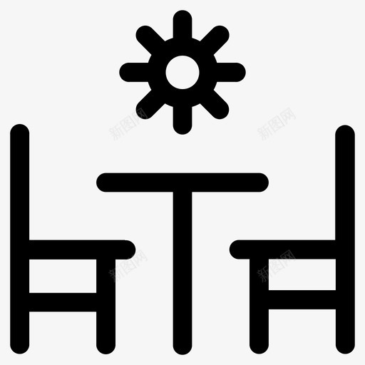 度假休息室放松svg_新图网 https://ixintu.com 度假 休息室 放松 阳光 旅游