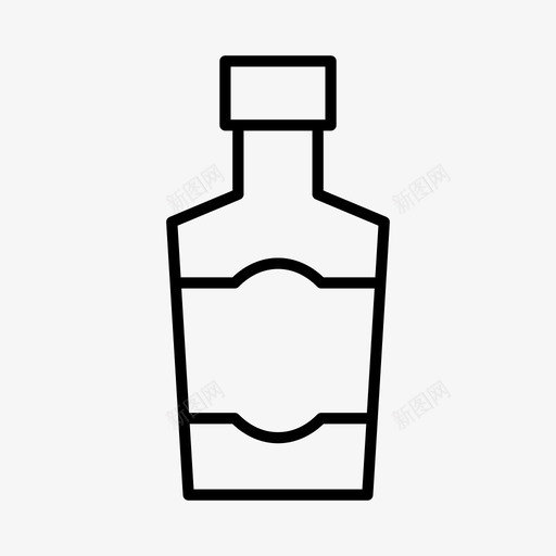 辣酱酒精瓶子svg_新图网 https://ixintu.com 辣酱 瓶子 酒精 饮料 白酒