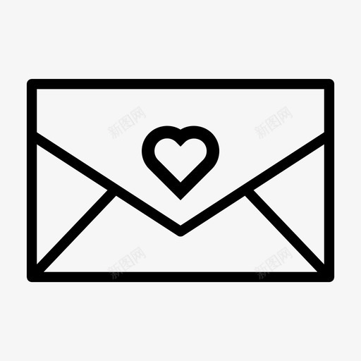 爱的信封电子邮件爱的聊天svg_新图网 https://ixintu.com 爱的 信封 邮件 电子邮件 聊天 信息 甜蜜