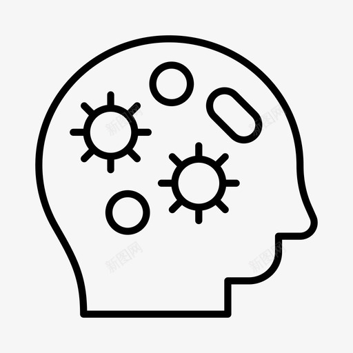 病毒流行病健康svg_新图网 https://ixintu.com 病毒 流行病 健康 医疗 流行