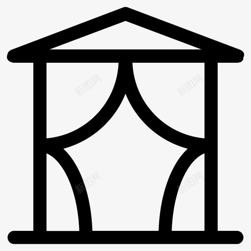 露台壁龛建筑svg_新图网 https://ixintu.com 花园 露台 壁龛 建筑