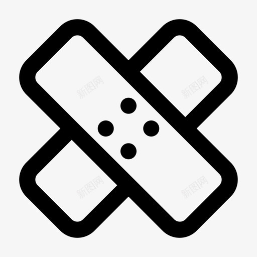 绷带卫生医疗svg_新图网 https://ixintu.com 绷带 卫生 医疗 医疗卫生