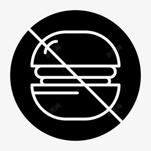 快餐食品标签svg_新图网 https://ixintu.com 快餐 食品 标签 食品饮料