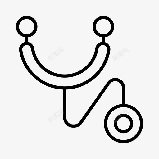 听诊器心脏病专家医生svg_新图网 https://ixintu.com 退休 听诊器 心脏病 专家 医生 心脏