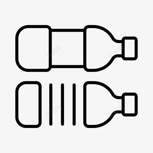 塑料瓶饮料水瓶svg_新图网 https://ixintu.com 塑料瓶 饮料 水瓶