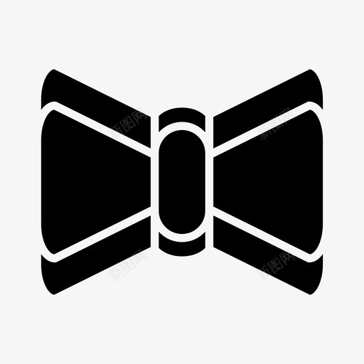 领结时尚节日svg_新图网 https://ixintu.com 领结 时尚 节日