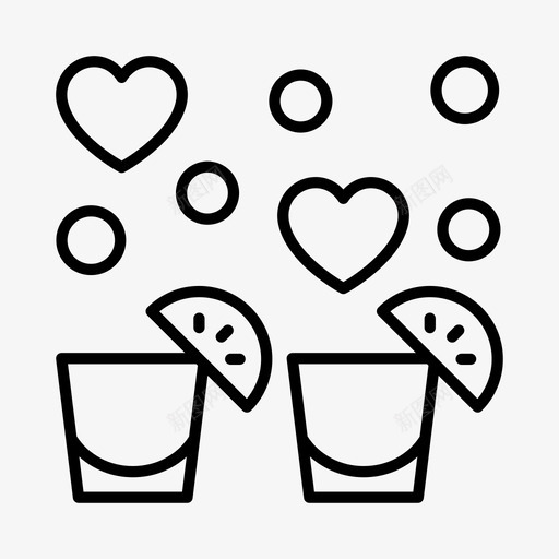 饮料约会之夜爱情svg_新图网 https://ixintu.com 饮料 约会 之夜 爱情 浪漫 情人节 婚礼