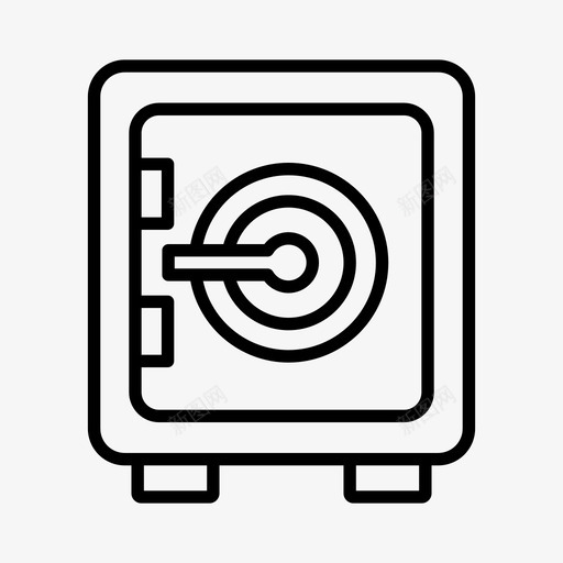 保险箱存款金融svg_新图网 https://ixintu.com 保险箱 存款 金融 安全 保险