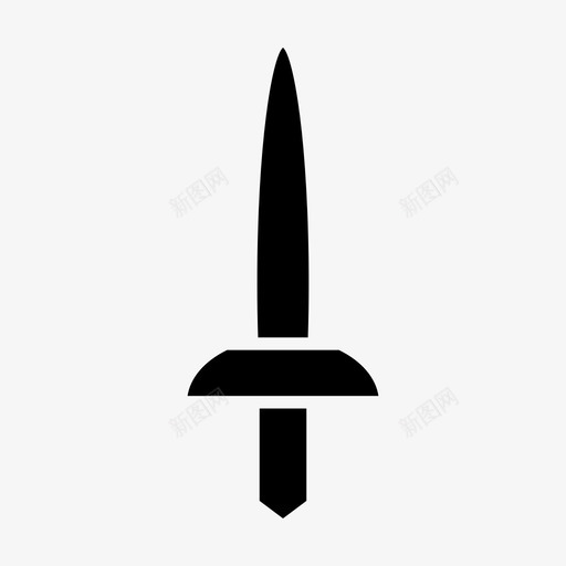 匕首骑士中世纪svg_新图网 https://ixintu.com 匕首 骑士 中世纪 剑剑 实心