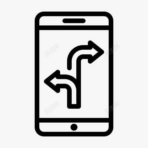 gps方向移动svg_新图网 https://ixintu.com 导航 方向 移动 路线 地图