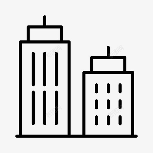 城市建筑物城市景观svg_新图网 https://ixintu.com 城市 建筑物 景观 高层 办公楼 摩天大楼
