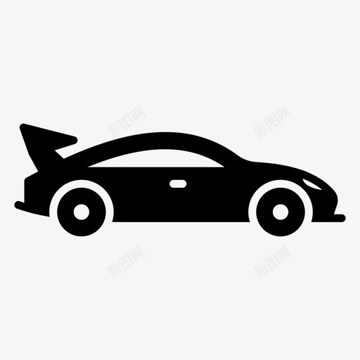 跑车赛车赛车速度svg_新图网 https://ixintu.com 赛车 跑车 速度 豪华 出租车 交通工具 汽车修理 图标 矢量