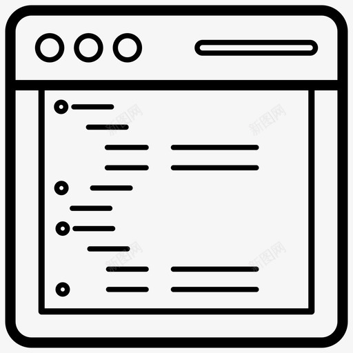 网页网页编码网页内容svg_新图网 https://ixintu.com 网页 编码 内容 布局 网站 网络 托管 集合