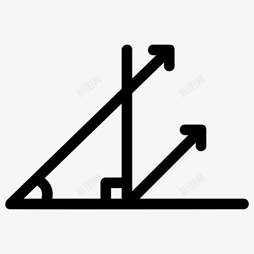 锐角公式数学svg_新图网 https://ixintu.com 锐角 公式 数学 数学科 科学