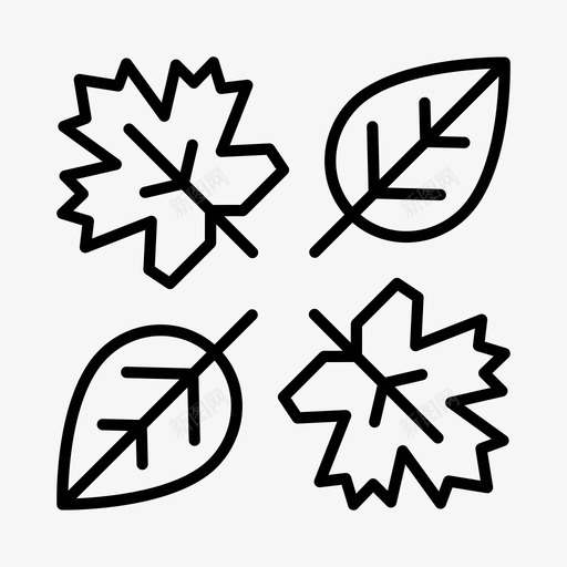 秋天气候户外svg_新图网 https://ixintu.com 秋天 气候 户外 季节 天气
