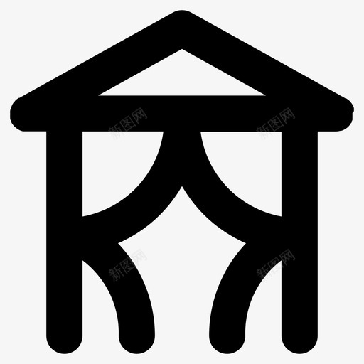露台壁龛建筑svg_新图网 https://ixintu.com 花园 露台 壁龛 建筑