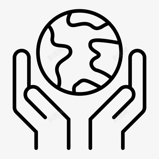 拯救世界关爱环境svg_新图网 https://ixintu.com 拯救 世界 关爱 环境 手生 生态