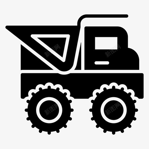 自卸卡车垃圾箱垃圾车svg_新图网 https://ixintu.com 自卸 卡车 垃圾车 垃圾箱 货物运输 运输 汽车修理 图示 矢量 矢量图 图标