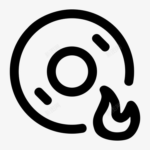 刻录光盘数据图像svg_新图网 https://ixintu.com 光盘 刻录 光盘刻录 光盘数 数据 图像 系统 工具
