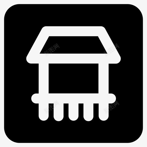 露台壁龛建筑svg_新图网 https://ixintu.com 花园 露台 壁龛 建筑